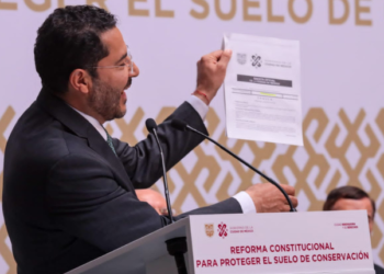 Garantiza Martí Batres protección de Suelo de Conservación en la Ciudad de México con Reforma Constitucional
