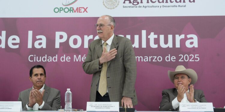 AGRICULTURA busca reducir importación de carne de cerdo y fortalecer su producción