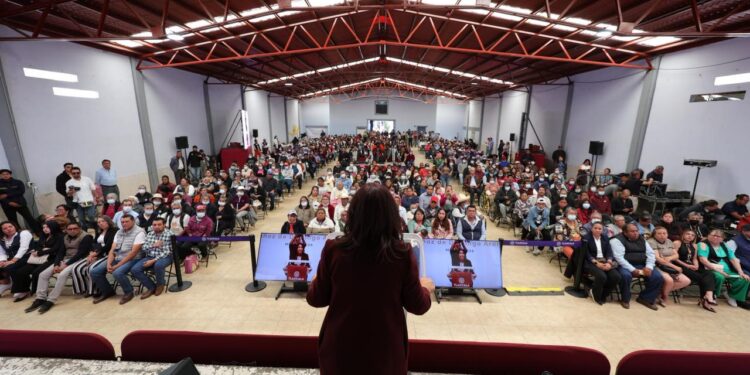 Tlaxcala avanza con obras y acciones en beneficio de la gente: Lorena Cuéllar