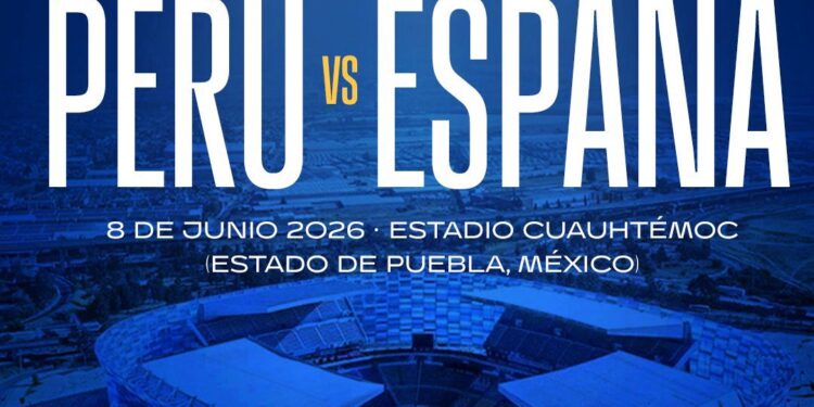 Puebla está en el mundial, recibe a Perú y España en partido de preparación