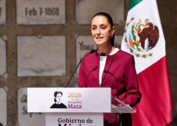 La Presidenta Claudia Sheinbaum encabeza Bicentenario del Natalicio de Margarita Maza, primera Embajadora Histórica de México