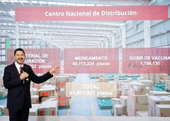 Martí Batres destaca avance sustantivo del 97% en abasto de medicamentos en unidades del ISSSTE
