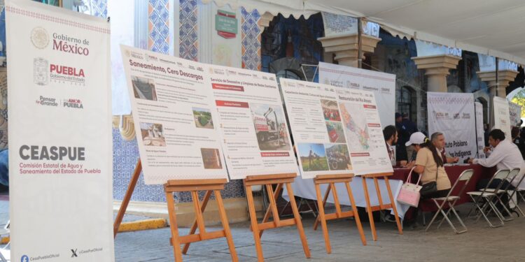 Brinda CEASPUE certeza hídrica en Jornada de Atención Ciudadana en Tehuacán
