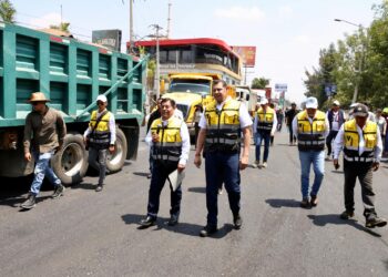 Gobierno estatal rehabilita la 24 sur; acelera transformación de vialidades en Puebla: Alejandro Armenta