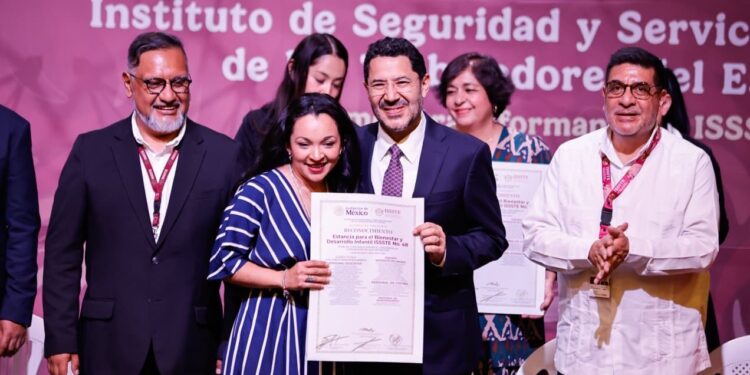 Reconoce Martí Batres a educadoras de las Estancias para el Bienestar y Desarrollo Infantil del ISSSTE