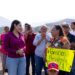 La Gobernadora Indira Vizcaíno entregó y recorrió nuevo puente vehicular El Chical en Coquimatlán