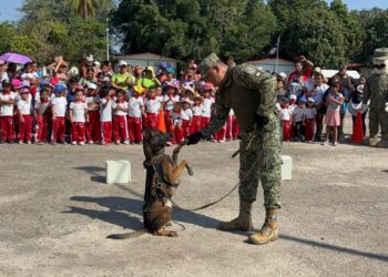 Promueve el Ejército Mexicano la cercanía social con estudiantes en Petatlán