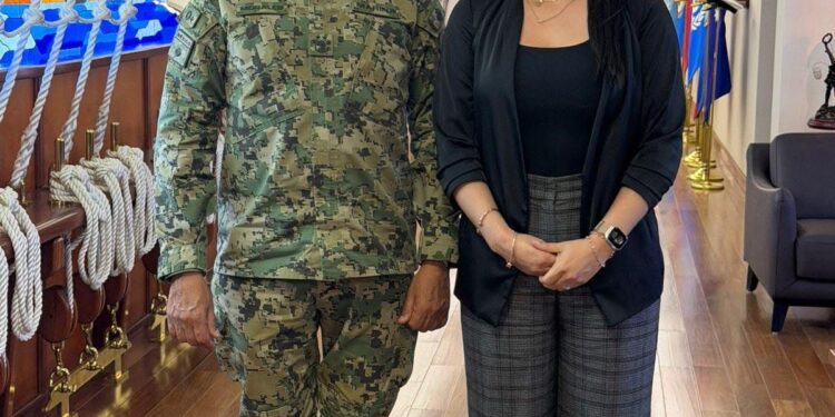 La Gobernadora Indira Vizcaíno reconoce la colaboración de la Secretaría de Marina en la detención de generadores de violencia