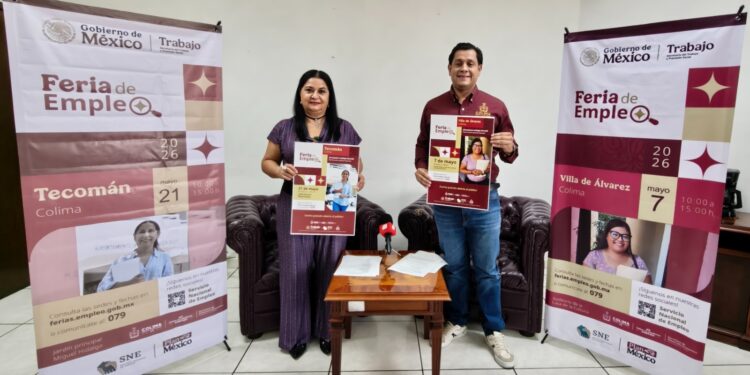 Habrá más de 400 vacantes en las Ferias de Empleo en Villa de Álvarez y Tecomán, el 7 y 21 de mayo