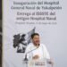 Recibe Martí Batres donación de antiguo Hospital Naval para brindar servicios médicos del ISSSTE en Yucatán