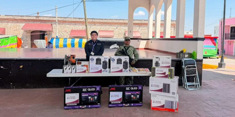 Continúa en Tlaxcala la campaña “Sí al Desarme, Sí a la Paz”.