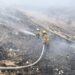 Gobierno del estado continúa apoyando en labores de combate en incendio de relleno sanitario de el Huiteco