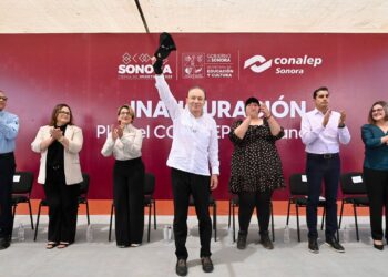 Fortalece el Gobernador Durazo acceso a preparatoria con nuevos planteles y más espacios en Sonora