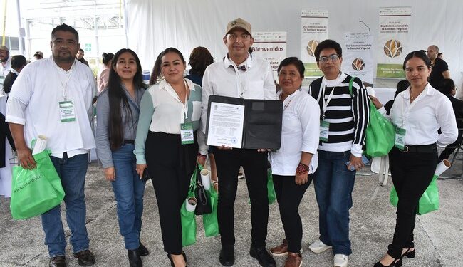 AGRICULTURA instaura las primeras dos Juntas Locales de Sanidad Vegetal Agroecológicas en Veracruz