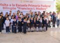Cada lunes, estaremos en una escuela: Evelyn Salgado atiende y lleva apoyos a comunidades educativas de Guerrero