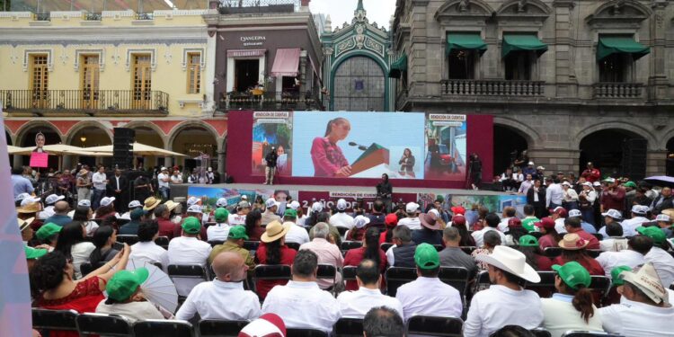 Con unidad, Puebla muestra solidaridad en la defensa de la soberanía nacional