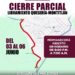 Alerta Seidum por cierre parcial del libramiento Quesería-Montitlán este miércoles, jueves y viernes