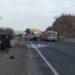 Sin lesionados tras volcadura en la autopista Manzanillo-Colima; atienden PC Manzanillo y Guardia Nacional