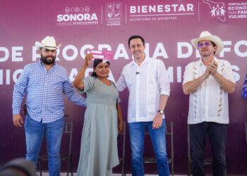 Beneficia el Gobernador Durazo a 4 mil 500 familias del sur de Sonora con programa de Fortalecimiento Económico