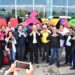 Llegan a Puebla los primeros pasajeros del vuelo directo desde Newark