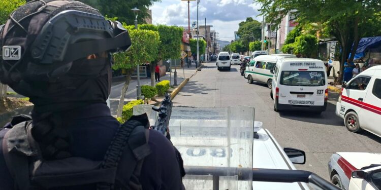 Refuerzan SSP Guerrero y Guardia Nacional operativo de seguridad en Chilpancingo