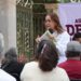 Desde Susticacán, Vero Díaz llama a fortalecer la defensa de la soberanía nacional.