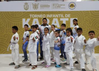 Niñez guerrerense fortalece valores y talento en el Torneo de Karate SEJUVE 2026