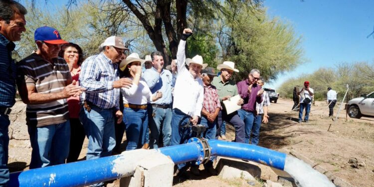 El Gobernador Durazo fortalece a los municipios con inversión histórica en infraestructura hídrica
