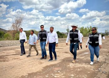 Segunda etapa del malecón de Badiraguato lleva un avance del 45 %