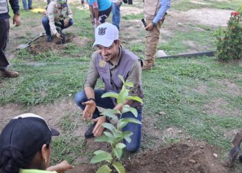 Evelyn Salgado impulsa la reforestación del Parque Papagayo con la siembra de más de 700 árboles