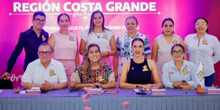 Encabeza Liz Salgado reunión regional con presidentas y presidentes de los Sistemas DIF municipales de la Costa Grande