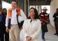 Constata Lorena Cuéllar avances de la construcción del nuevo Centro de Atención Oncológica