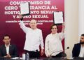 Crea el Gobernador Durazo mecanismo de cero tolerancia al hostigamiento y acoso sexual laboral