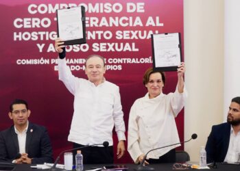 Crea el Gobernador Durazo mecanismo de cero tolerancia al hostigamiento y acoso sexual laboral