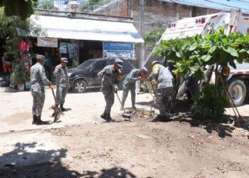 Amplían autoridades estatales, federales y municipales labores de proximidad y atención ciudadana en la colonia Emiliano Zapata de Acapulco