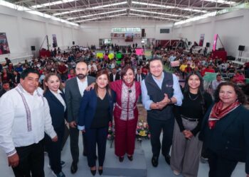 Reafirma Lorena Cuéllar su compromiso de progreso con los habitantes de Xiloxoxtla