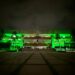 Palacio de Gobierno brilla en verde para honrar acto de donación que salvará vidas