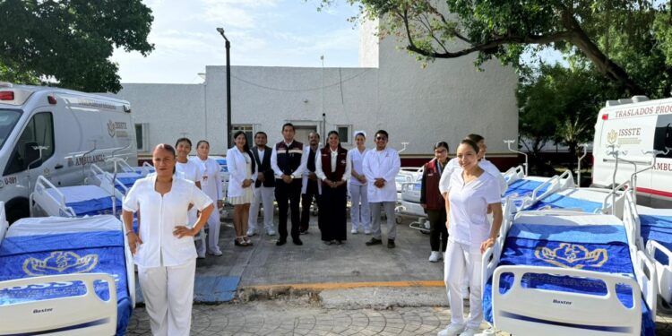 Renueva CH “Cd. Cancún” del ISSSTE en Quintana Roo camas de hospitalización con 20 nuevas unidades