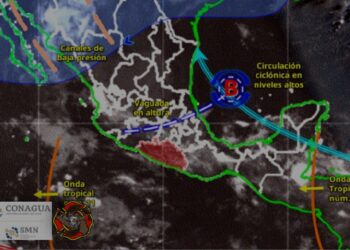 Lluvias ligeras a moderadas se prevén este viernes en regiones de la Sierra, Centro y Montaña de Guerrero: SGIRPCGRO