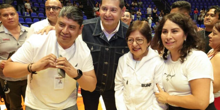 Con liga estatal de voleibol, gobierno de Puebla promueve formación integral de talentos