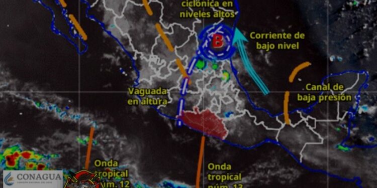 Se pronostica lluvia ligera a moderada en las regiones Sierra, Centro, Montaña, Acapulco y Costa Chica