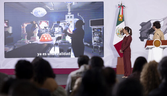 Gobierno de México innova y transforma la atención a la salud en el IMSS, ISSSTE e IMSS Bienestar con equipos modernos: Claudia Sheinbaum