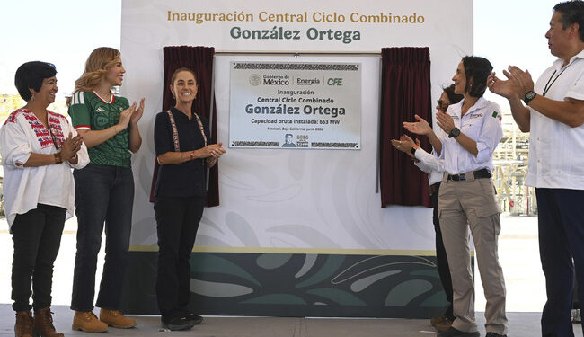 La producción de energía tiene que garantizar la soberanía nacional: Claudia Sheinbaum