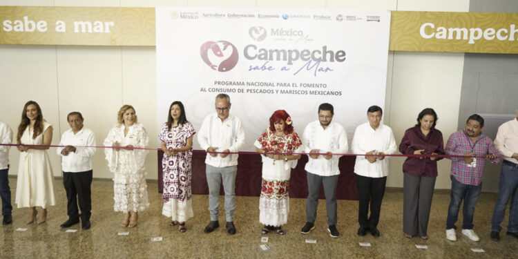 Impulsa Conapesca economía pesquera y gastronomía local con expo-feria “Campeche Sabe a Mar”