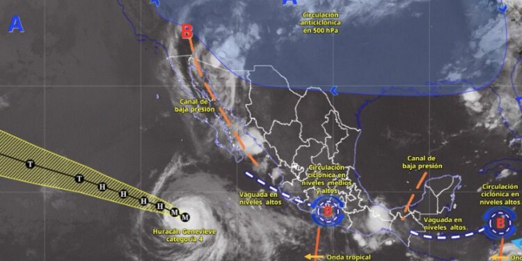 Lluvias intensas y calor extremo: así estará el clima en México este 28 de julio