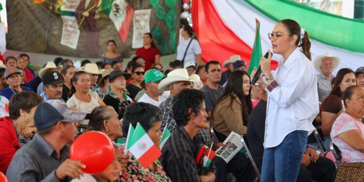 En México mandamos las mexicanas y los mexicanos”: Vero Díaz llama a defender la soberanía nacional