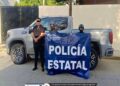 Asegura SSP Guerrero a cuatro personas, probable droga y recupera un vehículo con reporte de robo en acciones operativas