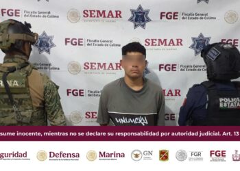 Detienen a presunto ladrón de tiendas de conveniencia en Colima; contaba con orden de aprehensión