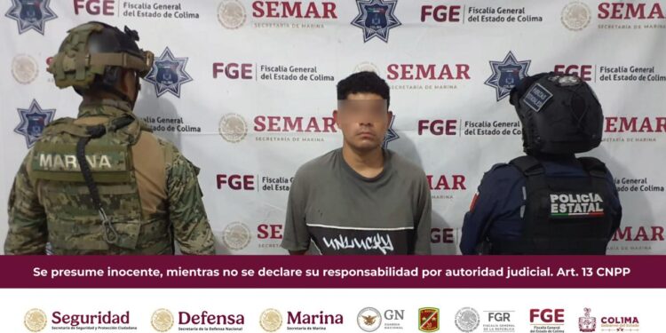 Detienen a presunto ladrón de tiendas de conveniencia en Colima; contaba con orden de aprehensión