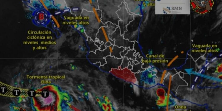 Continúa la probabilidad de lluvia moderada a fuerte en regiones de Guerrero